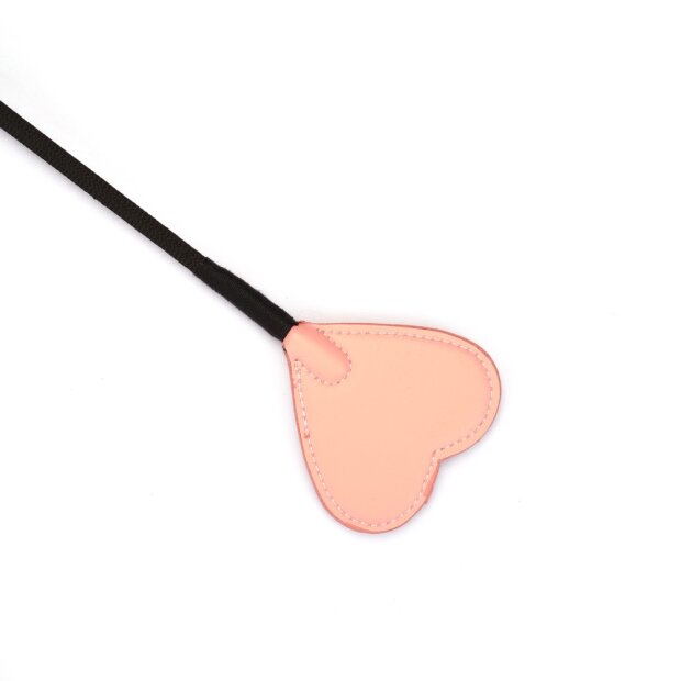Liebe Seele riding crop vegan leather 55 cm Pink