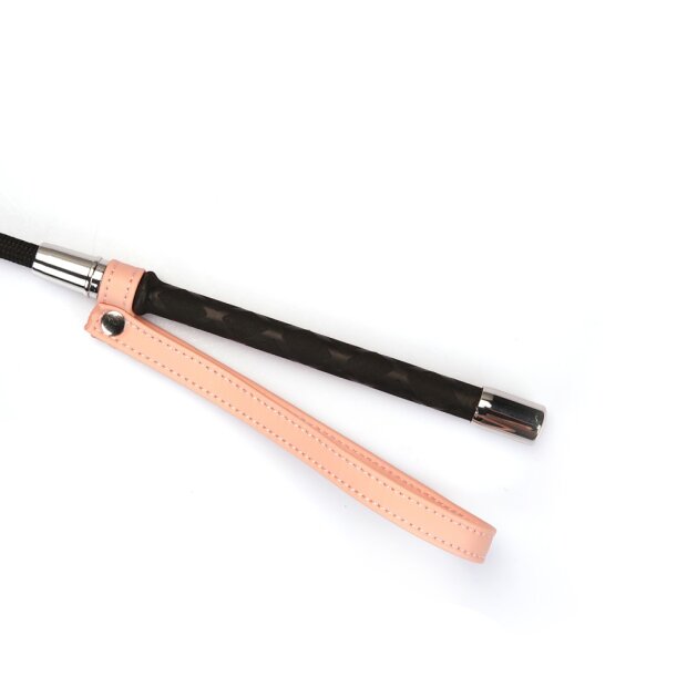 Liebe Seele riding crop vegan leather 55 cm Pink