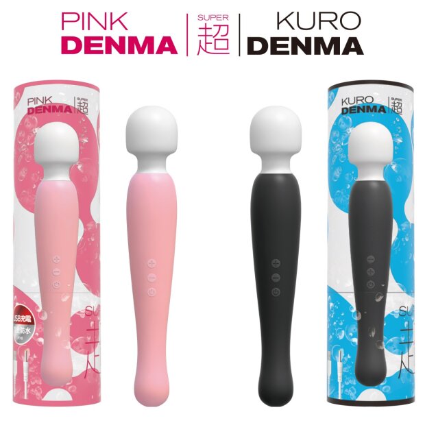 SSI-Japan Pink Denma Super Wall vibrator white/pink