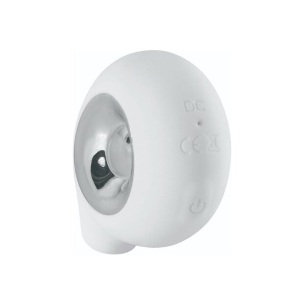 Yuira Kiwami Ten Ammonite Suu Pressure wave stimulator 6 cm white