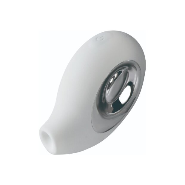 Yuira Kiwami Ten Ammonite Suu Pressure wave stimulator 6 cm white