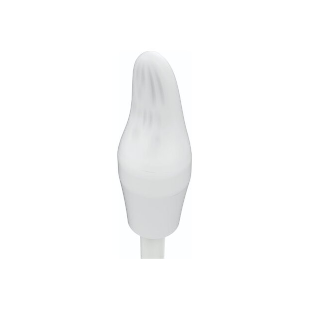 Yuira Kiwami Ten Rotore Pino Vibrator Weiß 140 mm