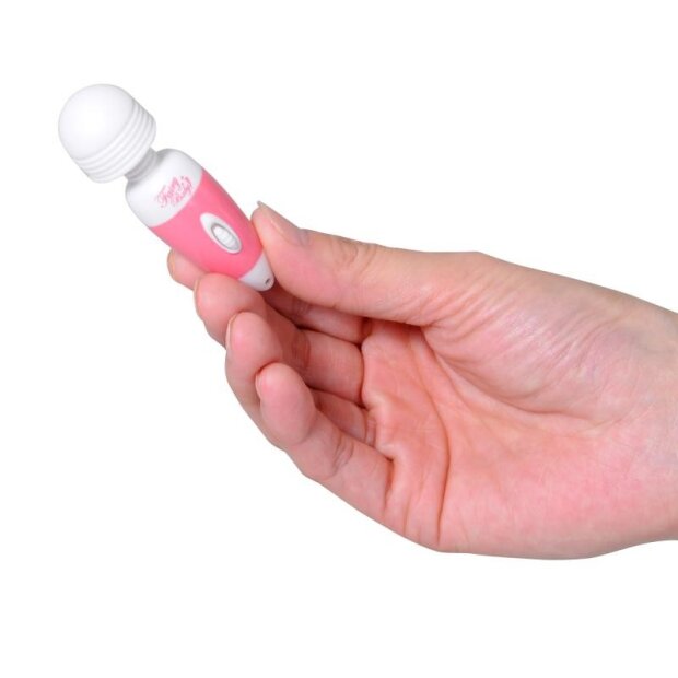 Fairy Baby Mini Vibrator Weiß/Rosa 6,99 cm
