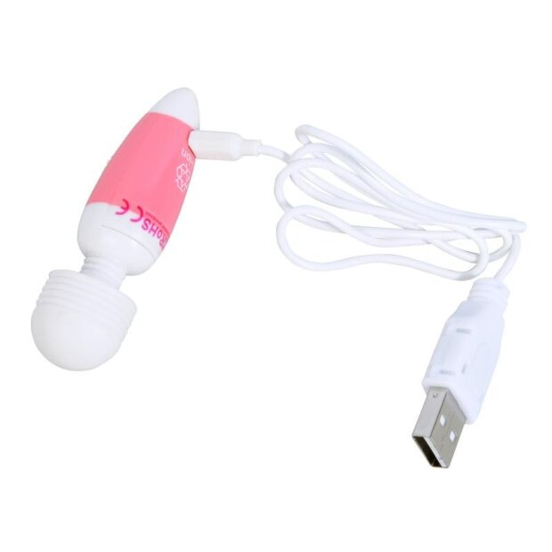 Fairy Baby Mini Vibrator Weiß/Rosa 6,99 cm