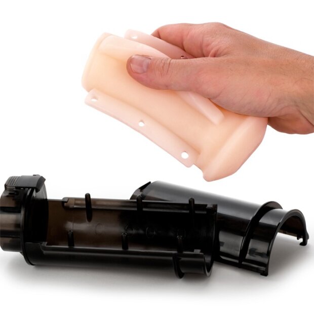 Vorze A10 Cyclone SA Inner Sleeve Glans Hautfarben 135 mm