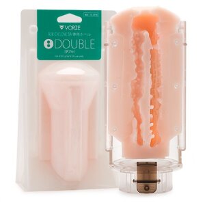 Vorze A10 Cyclone SA Inner Sleeve Double Hautfarben 135 mm