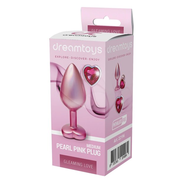 Gleaming Love Pearl Pink Plug Medium 3,4 cm