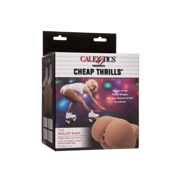 CalExotics Cheap Thrills The Roller Babe Caramel skin tone