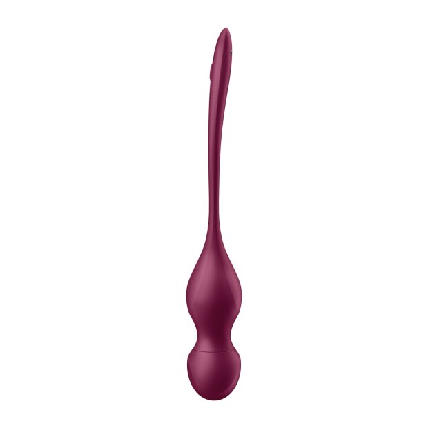 Satisfyer Love Birds Vary - Connect App Pelvic Floor Training - Wine Red