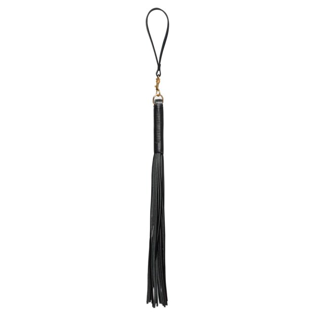 ZADO Leder Flogger Schwarz