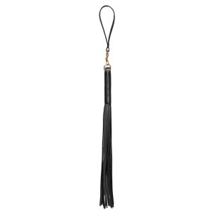 ZADO Leder Flogger Schwarz