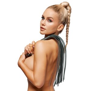 ZADO Leder Flogger Schwarz