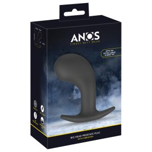 ANOS Big Head Analvibrator Schwarz 10,5 cm