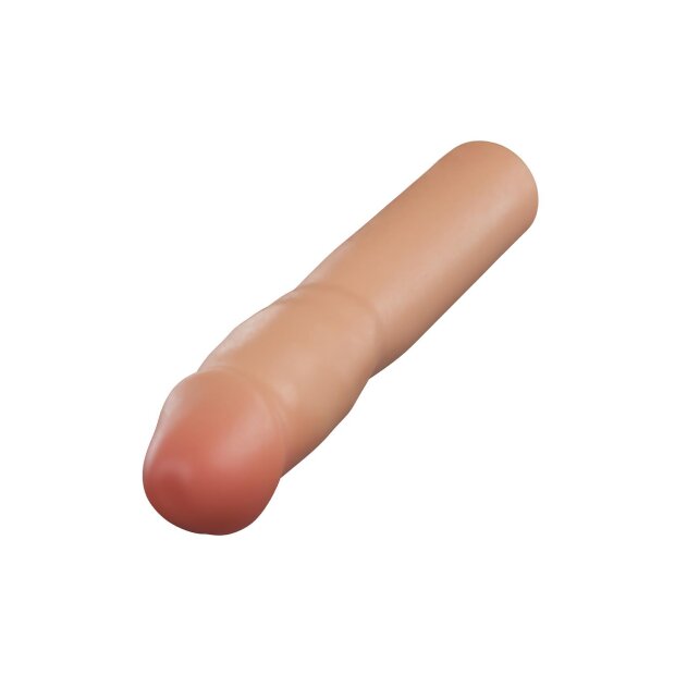 Blush Performance Plus 1.5 Inch Silicone Penis Xtender Beige