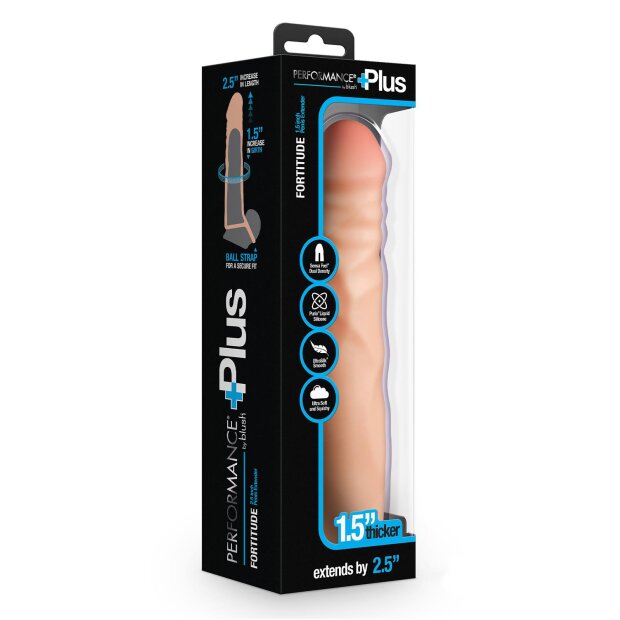 Blush Performance Plus 2.5 Inch Silicone Penis Xtender Beige