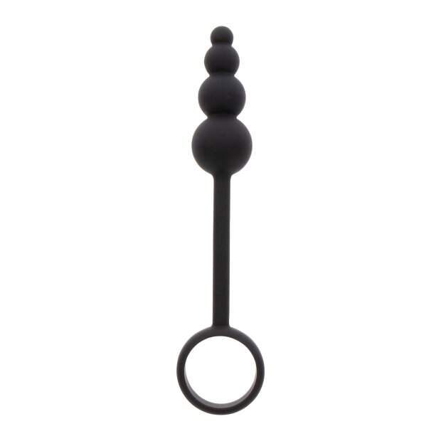 ToyJoy Manpower Anal Plug & Cock Ring Black
