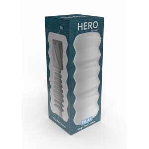 ToyJoy Hero Large Masturbator Pilar White