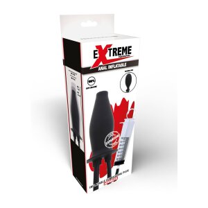 Hidden Desire Extreme Inflatable Lubricating Plug Black