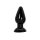 Hidden Desire Buttplug Medium 4 cm Black
