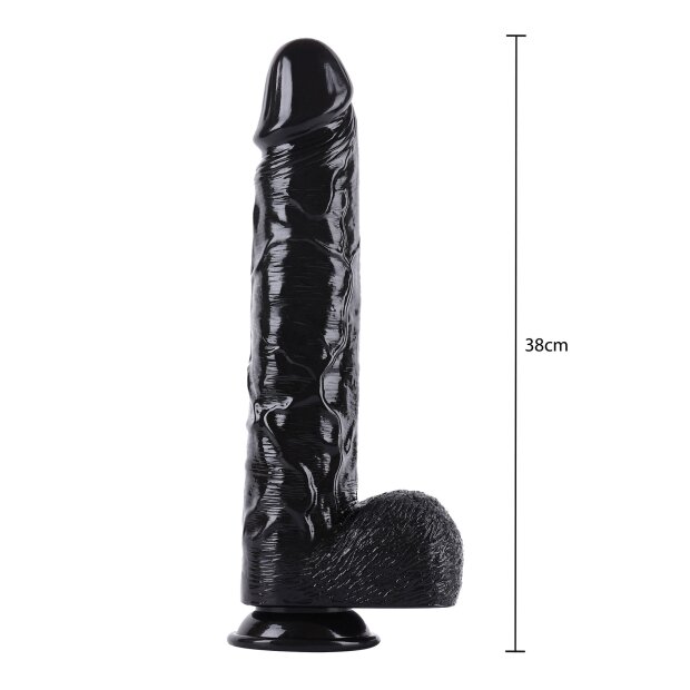 Hidden Desire Dong XXXL 38 cm Black