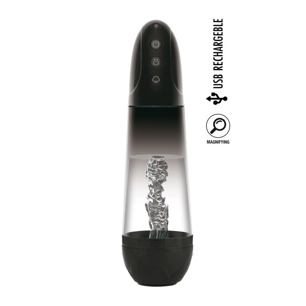 Hidden Desire Automatic Magnify Penis Pump Black