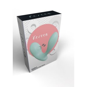 Xocoon DuoVibe II Tapping Vibrator Mint