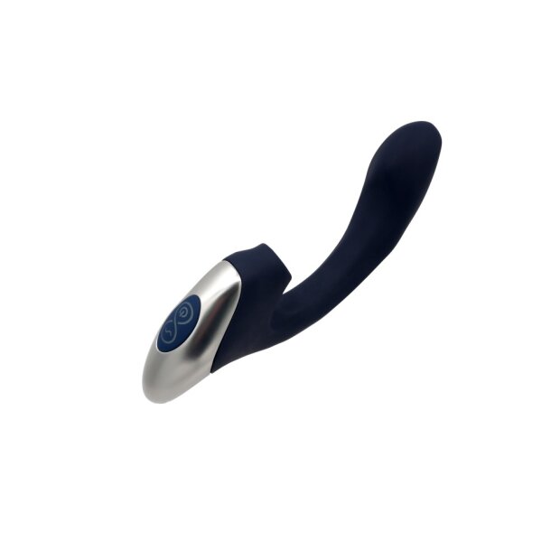 NMC Titanz 8 Inch Silicone Rechargeable Vibrator In Blue