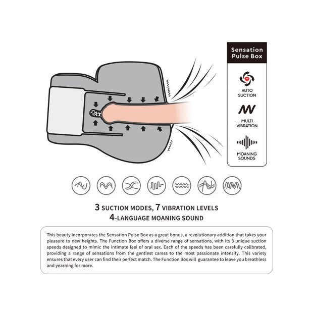 LoveToy Streetgirls Sensation Pulse Nude