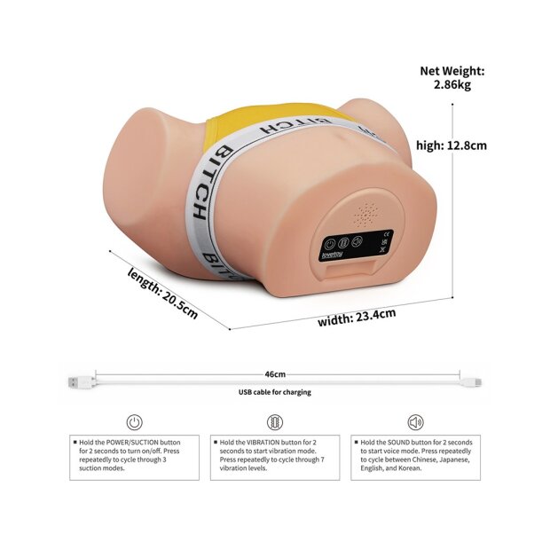 LoveToy Streetgirls Sensation Pulse Nude