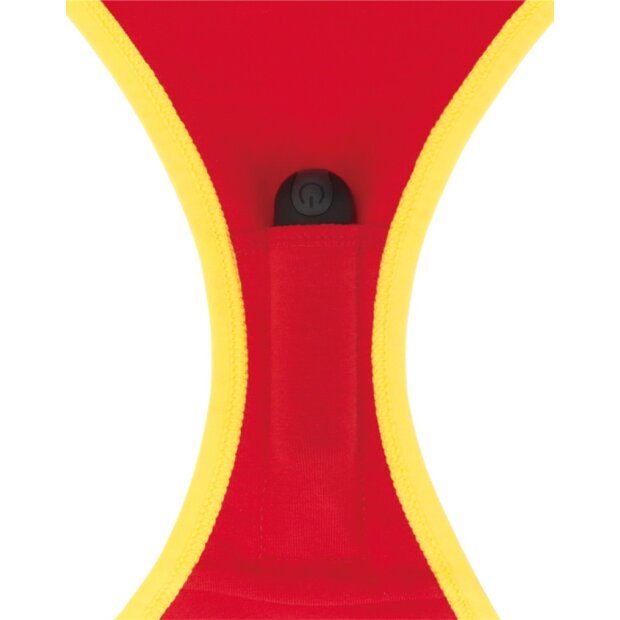 LoveToy Fuck Printed Vibrating Sexy Panties Red