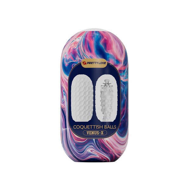 Pretty Love Venus X Coquettisch Ball Masturbateur Blanc 13,1 cm