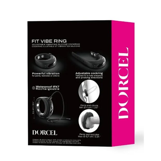 Dorcel Fit Vibe Ring Black