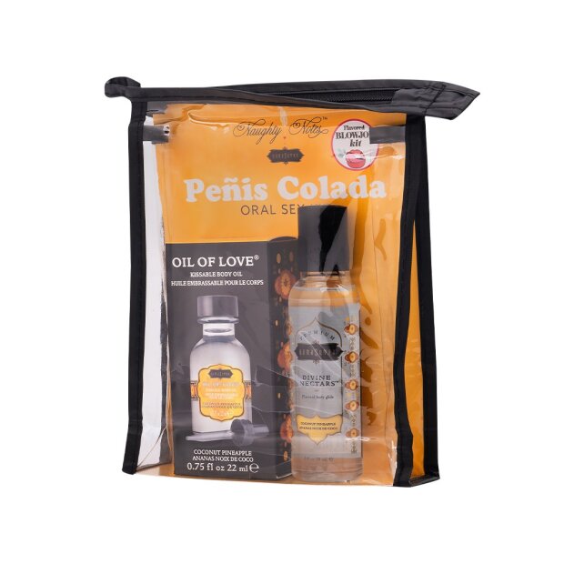 Kama Sutra Oral Sex Cocktail Kit Penis Colada 59 ml + 22 ml
