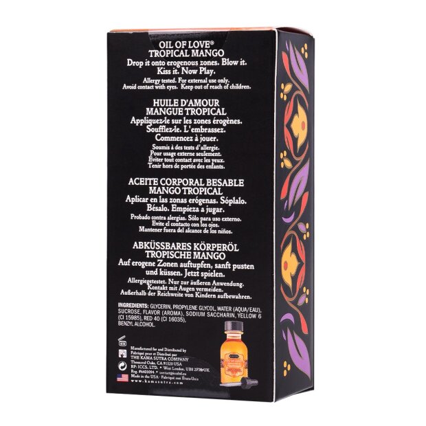 Kama Sutra Oral Sex Cocktail Kit Porn Star Martini 59 ml+22 ml