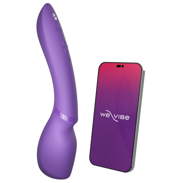WE-VIBE Wand 2 Purple Massage Wand 27.3 cm