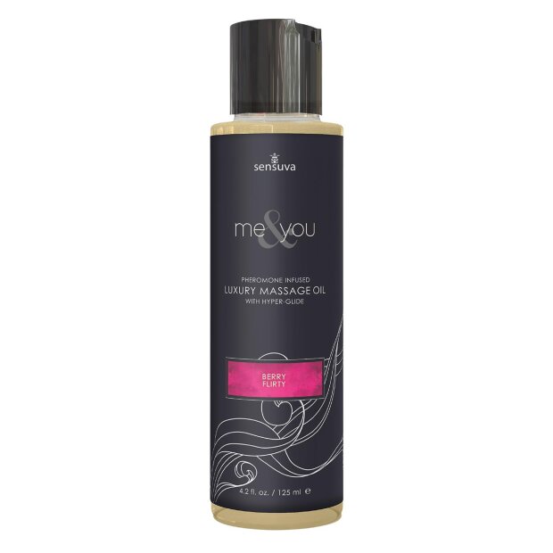 Sensuva Me and You Massage Oil Wild Berries 125ml
