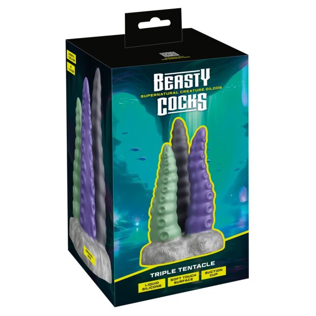 You2Toys Beasty Cocks Triple Tentacle