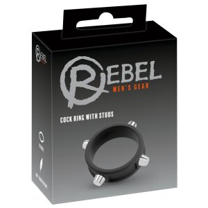 You2Toys Rebel Cock Ring w Studs