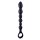 NMC 10 Inch Ribbed Silicone Anal Ball Beads Black