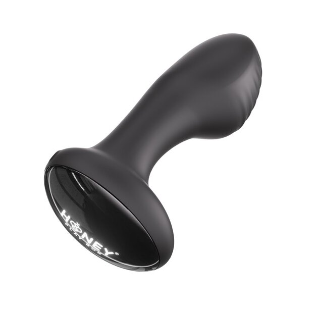 HoneyPlayBox - Frenzy-Pressure Sensing App-Controlled Rotating Butt Plug Black
