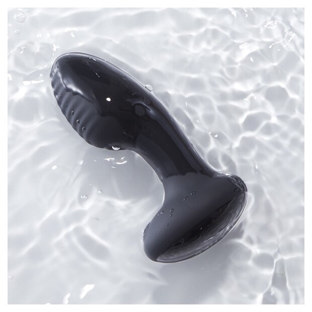 HoneyPlayBox - Frenzy-Pressure Sensing App-Controlled Rotating Butt Plug Black