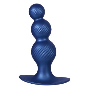 NMC 5 Inch Silicone Anal Plug In Metallic Blue