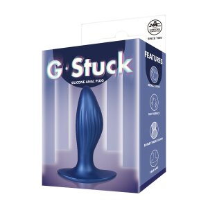 NMC 4.5 Inch Silicone Anal Plug Metallic Blue