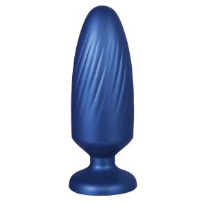 NMC 5 Inch Silicone Anal Plug Metallic Blue
