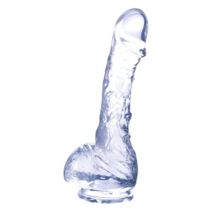 NMC 7 Inch Realistic Dildo With Suction Cup Clear