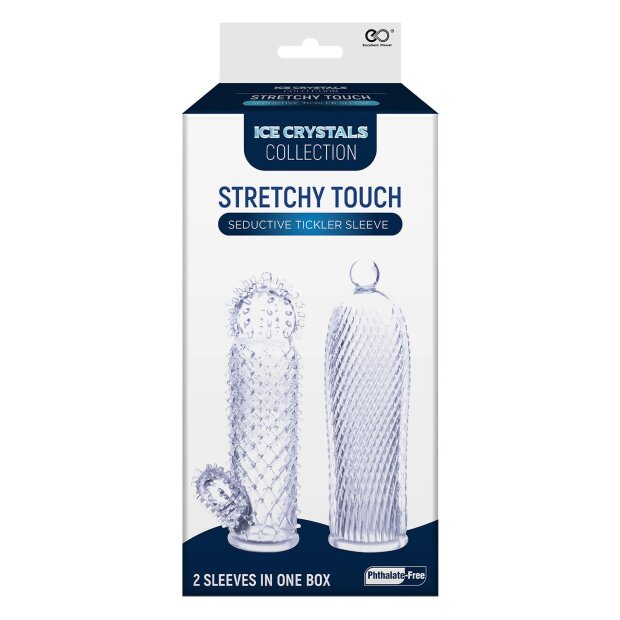 NMC 2 Seductive Tickler Sleeves Set Clear