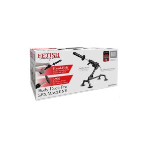 FETISH FANTASY SERIES BODY DOCK SEX MACHINE - BLACK