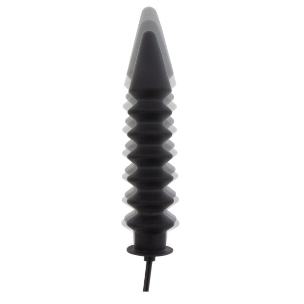 Hidden Desire Expert Ribbed Inflatable Dildo 28 x 6 cm Black