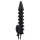 Hidden Desire Expert Ribbed Inflatable Dildo 28 x 6 cm Black