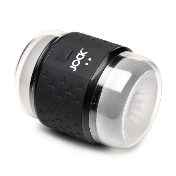 Curve Toys Vibrating Double Stroker - Black